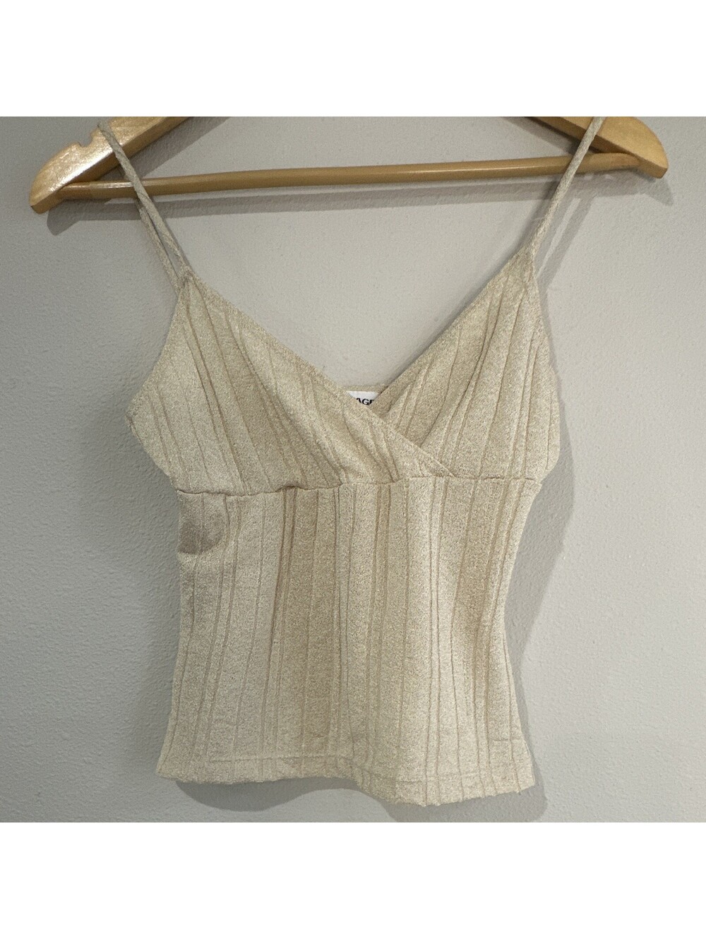 Vintage Rampage ribbed knit camisole is a classic Y2K-era Size Small EUC